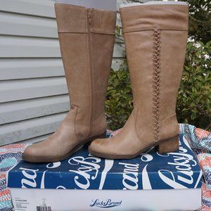 NEW: Lucky Brand High Leather Boots